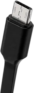 Built-in Micro-USB charging cable on the Noomi pocket device