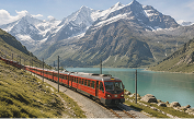 Travel scene in Switzerland